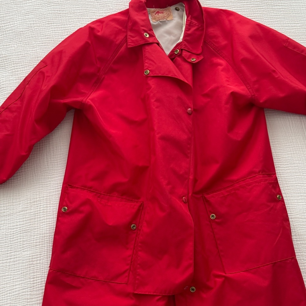 Red Women's Coat - Brand Unspecified